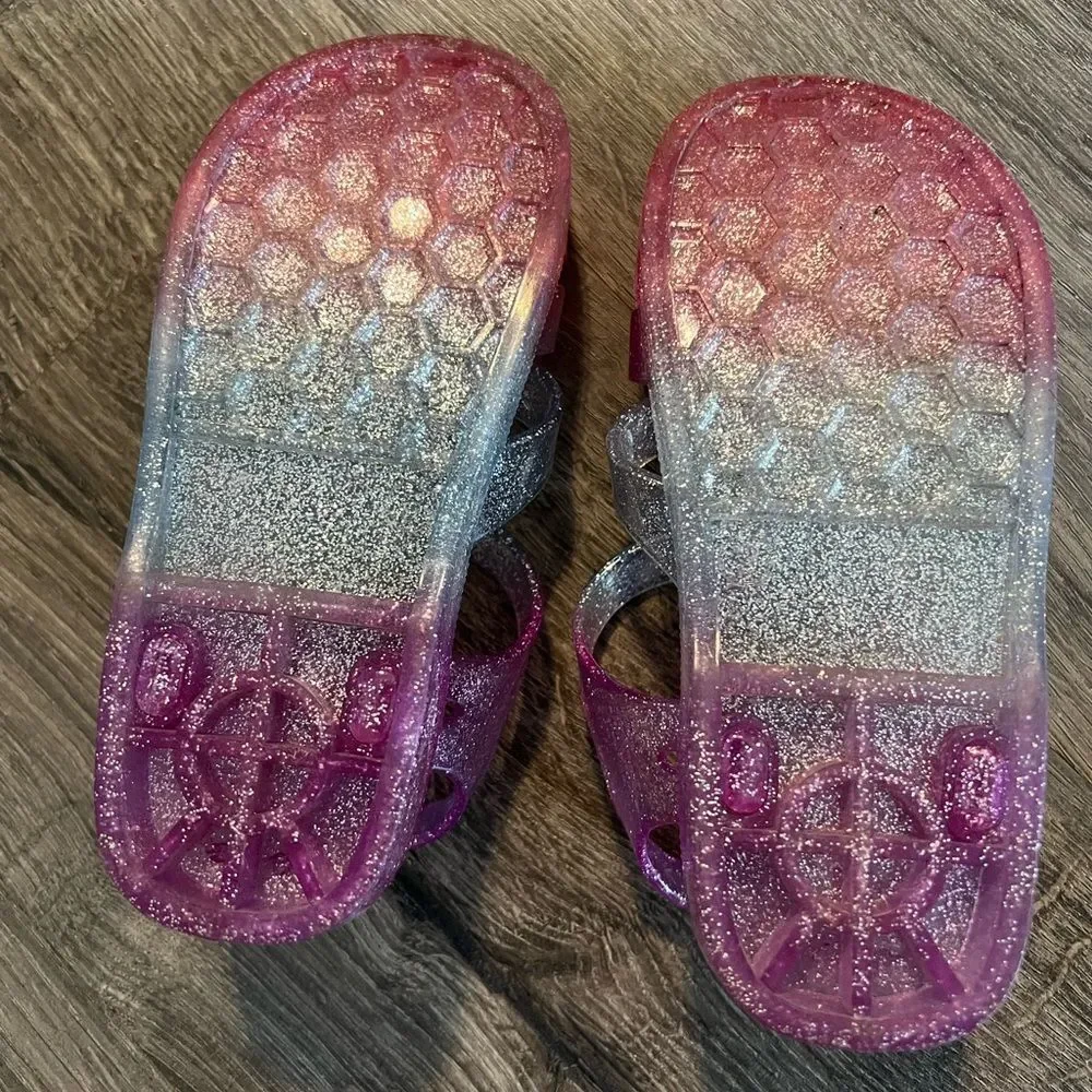 Simple Joys by Carter's Toddlers' Kimmie Nora Jelly Sandal Size 9